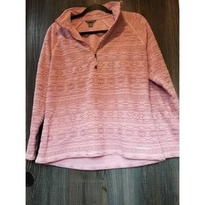 Eddie Bauer Petite Large Fleece Jacket